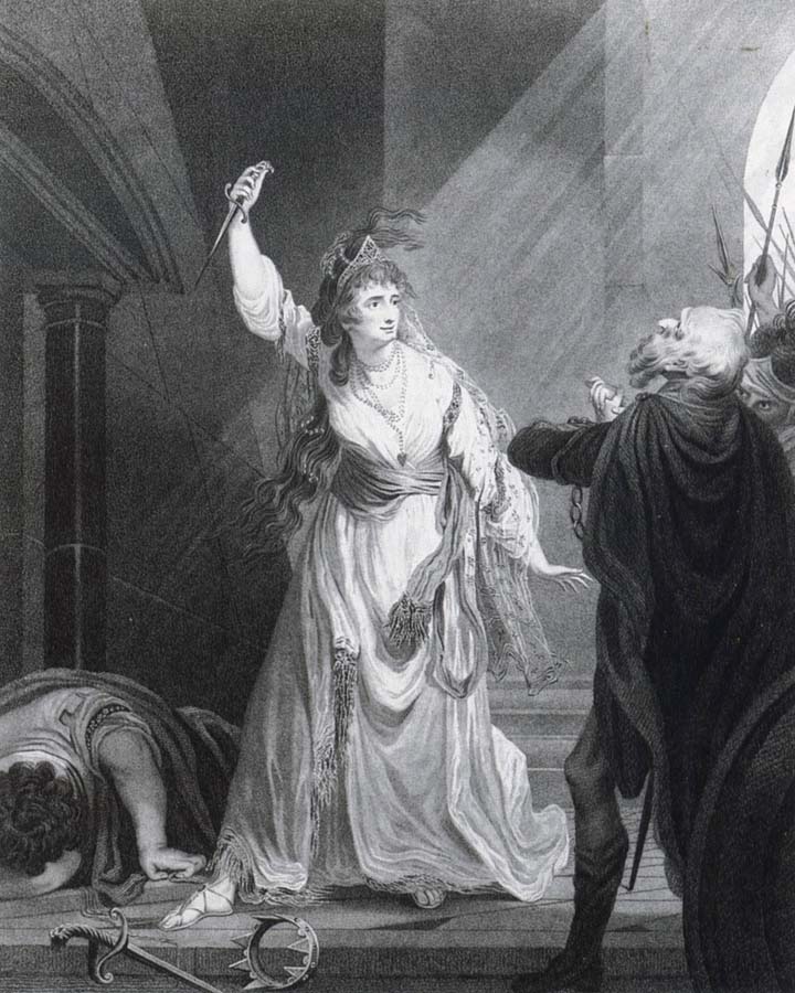 Sarah Siddons as Euphrasia